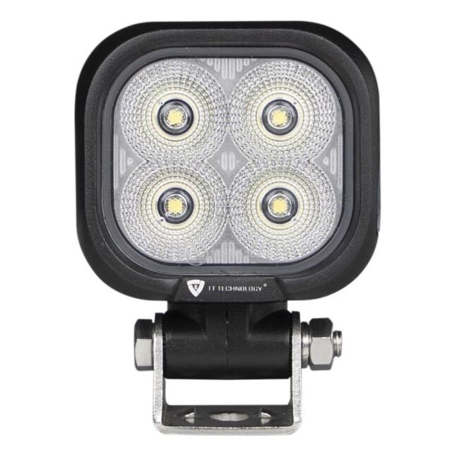LED Bodové svítidlo pro automobil BLACK LED/40W/10-30V IP69 5700K hranatý
