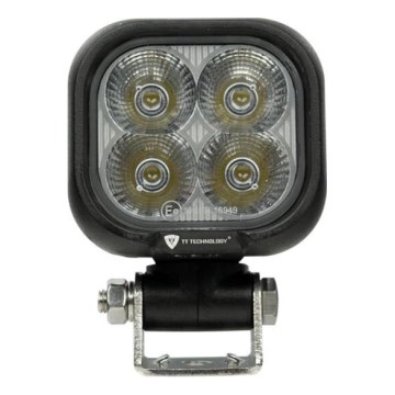 LED Bodové svítidlo pro automobil BLACK LED/40W/10-30V IP69 5700K hranatý