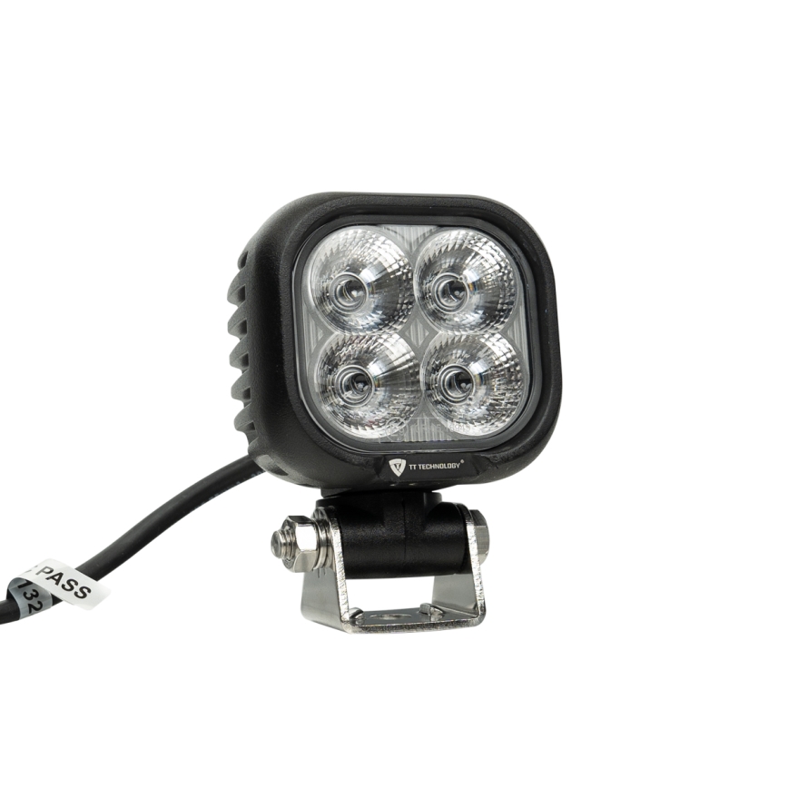 LED Bodové svítidlo pro automobil BLACK LED/40W/10-30V IP69 5700K hranatý