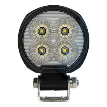 LED Bodové svítidlo pro automobil BLACK LED/40W/10-30V IP69 5700K kulatý