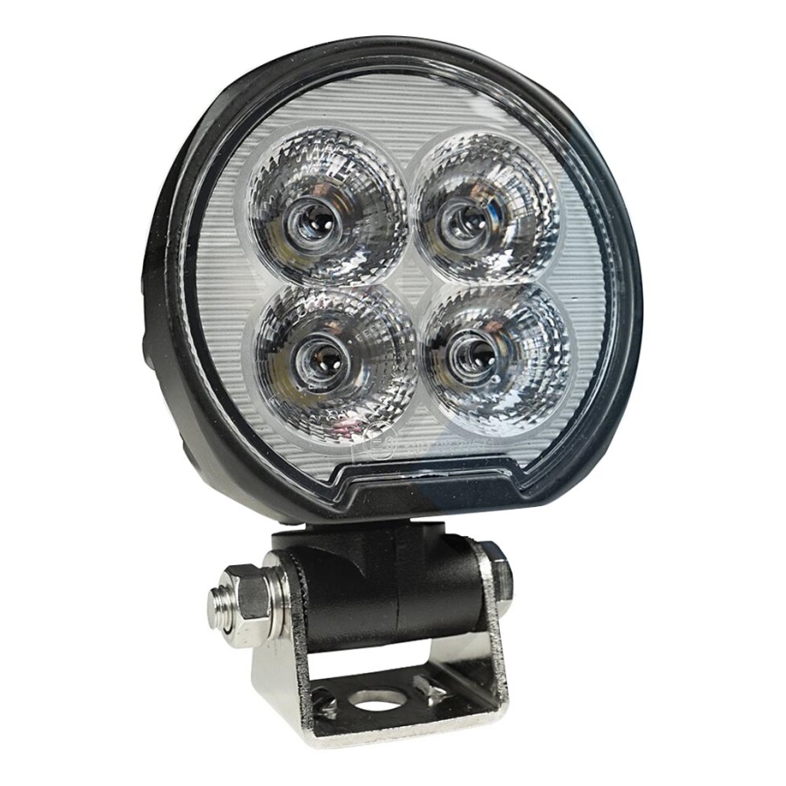 LED Bodové svítidlo pro automobil BLACK LED/40W/10-30V IP69 5700K kulatý