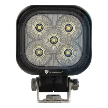 LED Bodové svítidlo pro automobil BLACK LED/50W/10-30V IP69 5700K hranatý