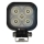 LED Bodové svítidlo pro automobil BLACK LED/50W/10-30V IP69 5700K hranatý