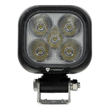 LED Bodové svítidlo pro automobil BLACK LED/50W/10-30V IP69 5700K hranatý