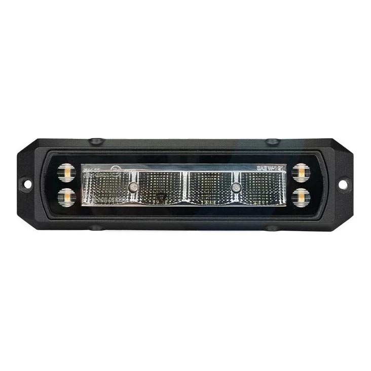 LED Bodové svítidlo pro automobil DUO BLACK LED/32W/9-36V IP69 6000K obdélníkový