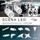 LED bodové svítidlo SCENA LED/20W/230V bílé 3000 K