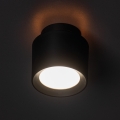LED Bodové svítidlo SONOR LED/6W/230V 3000/4000/5700K + LED/1,5W 2200K pr. 9 cm černá