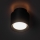 LED Bodové svítidlo SONOR LED/6W/230V 3000/4000/5700K + LED/1,5W 2200K pr. 9 cm černá