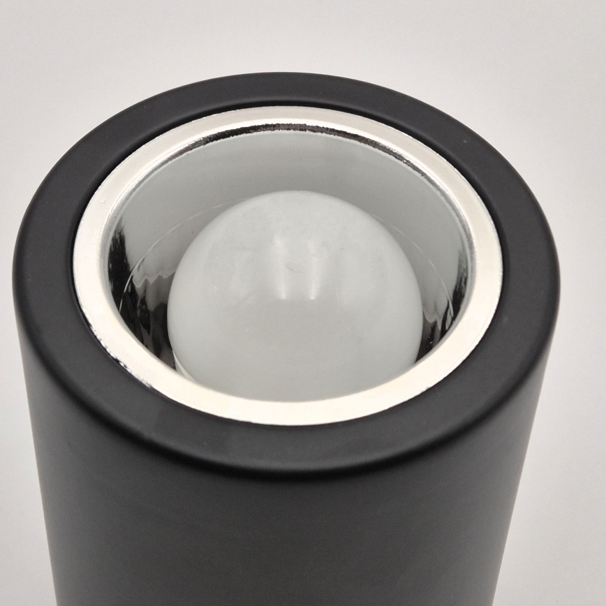 LED Bodové svítidlo TACO 1xE27/15W/230V černá