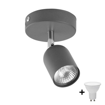 LED Bodové svítidlo TOP 1xGU10/10W/230V šedá