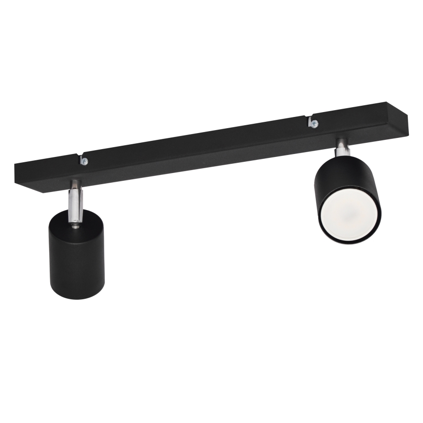 LED Bodové svítidlo TUNE 2xGU10/4,8W/230V černá