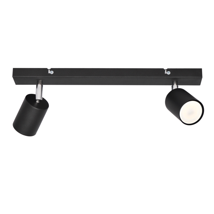 LED Bodové svítidlo TUNE 2xGU10/4,8W/230V černá