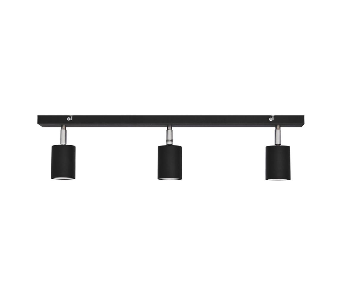 Helam LED Bodové svítidlo TUNE 3xGU10/6,5W/230V černá HE1400