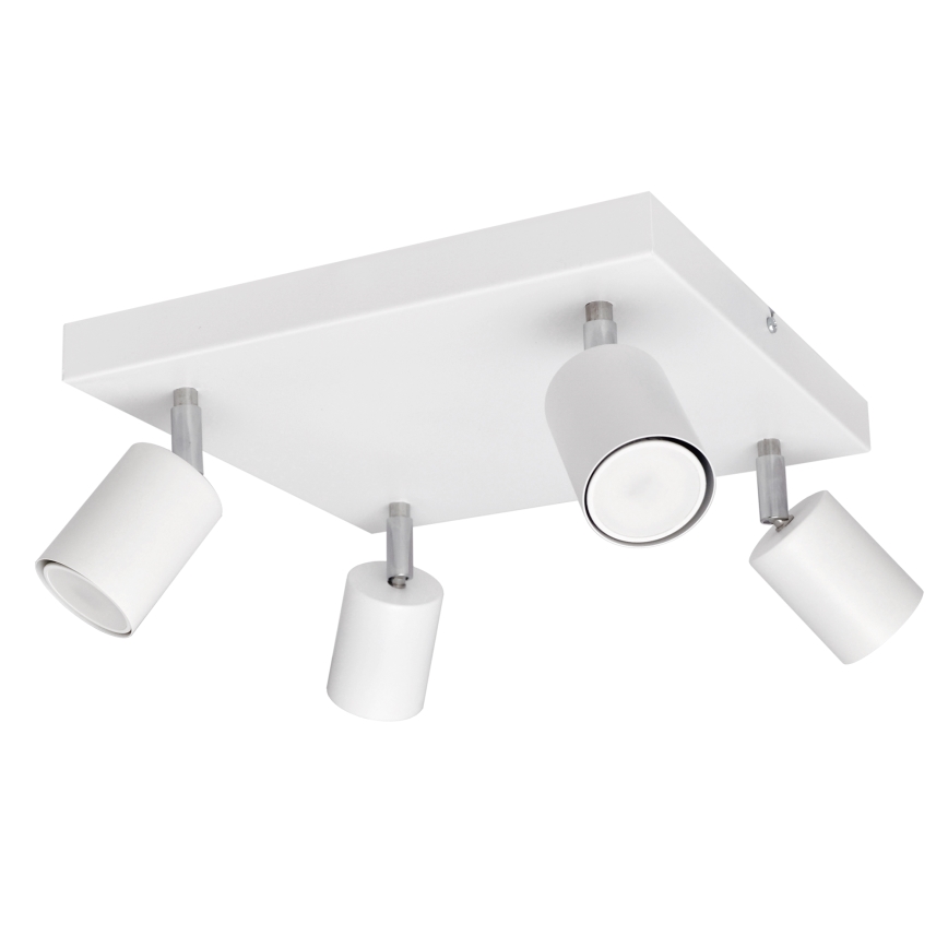 LED Bodové svítidlo TUNE 4xGU10/4,8W/230V bílá