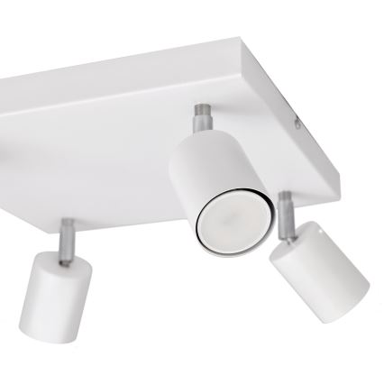 LED Bodové svítidlo TUNE 4xGU10/4,8W/230V bílá