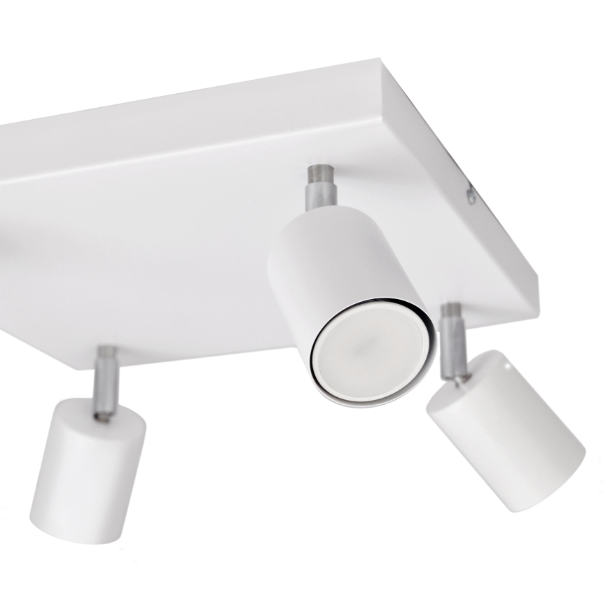 LED Bodové svítidlo TUNE 4xGU10/4,8W/230V bílá