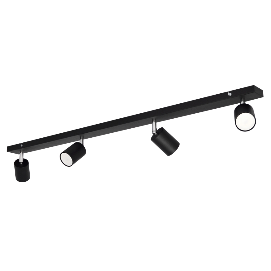 LED Bodové svítidlo TUNE 4xGU10/4,8W/230V černá