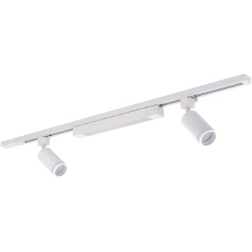 LED Bodové svítidlo v lištovém systému TRACER 2xGU10/10W/230V + LED/20W 1 m bílá