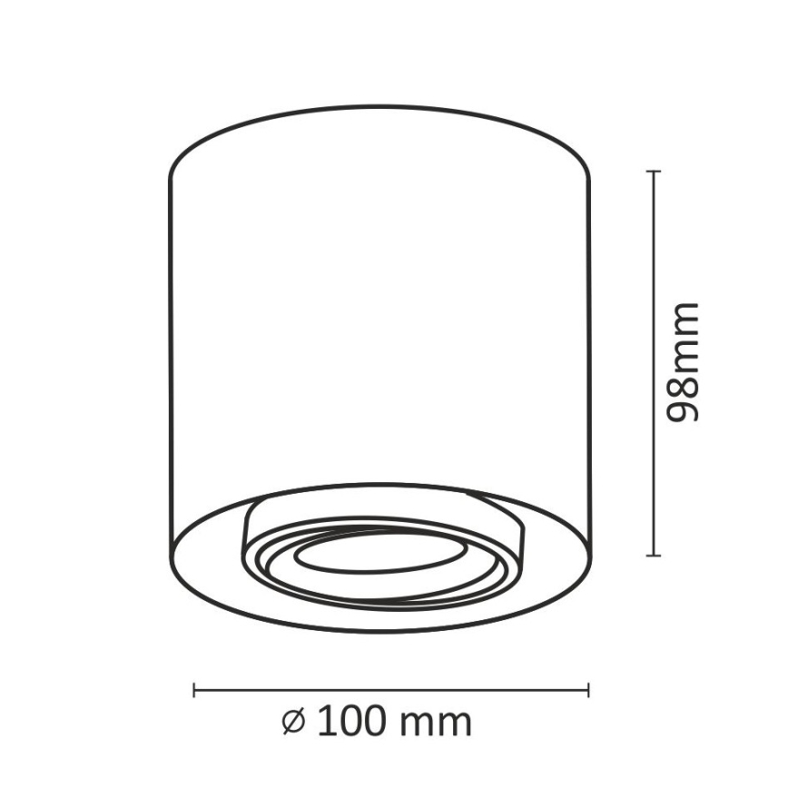 LED Bodové svítidlo XENO LED/10W/230V bílá 800lm