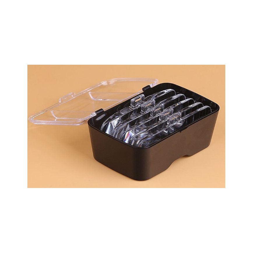 LED Čelní lupa s osvětlením 2xLED/3xAAA