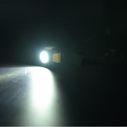 LED Čelovka 2xLED/5W/3xAAA + LED/3W