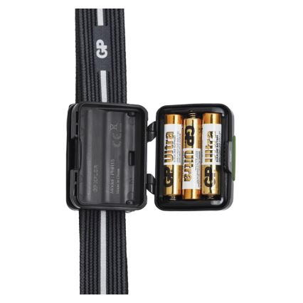 LED Čelovka GP CREE SMD 2xLED/3xAAA