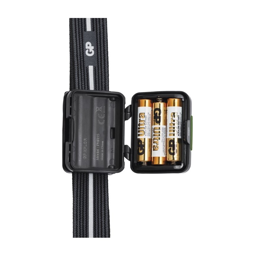 LED Čelovka GP CREE SMD 2xLED/3xAAA