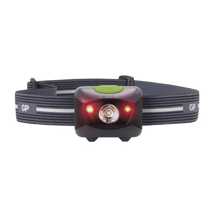 LED Čelovka GP CREE SMD 2xLED/3xAAA
