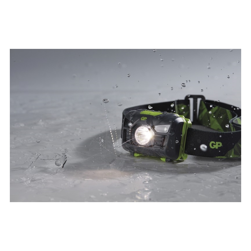 LED Čelovka GP DISCOVERY CH34 2xLED/3xAAA