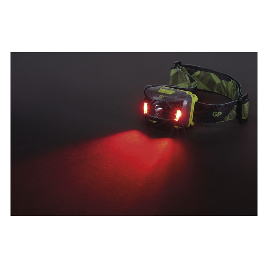 LED Čelovka GP DISCOVERY CH34 2xLED/3xAAA