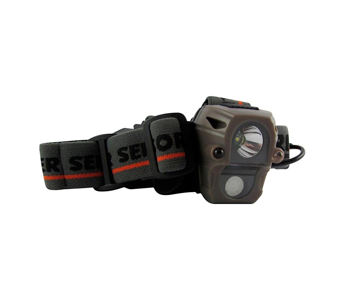 Baterie centrum LED Čelovka se senzorem LED/3W/3xAAA BC0158