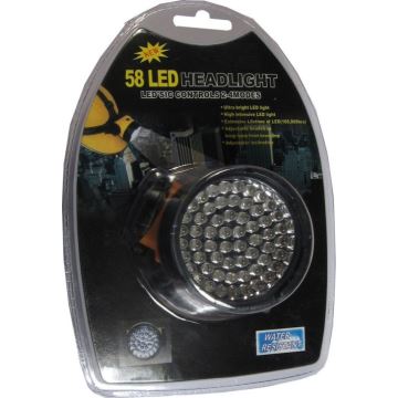 LED čelovka T216 58xLED