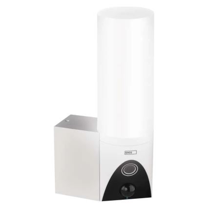 LED Chytrá venkovní kamera se světlem GoSmart LED/12W/230V IP65 Wi-Fi Tuya bílá