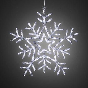 LED Dekorace do okna SNOW FLAKE 90xLED/230V