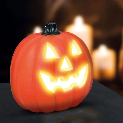 LED Dekorace HALLOWEEN LED/2xAA dýně
