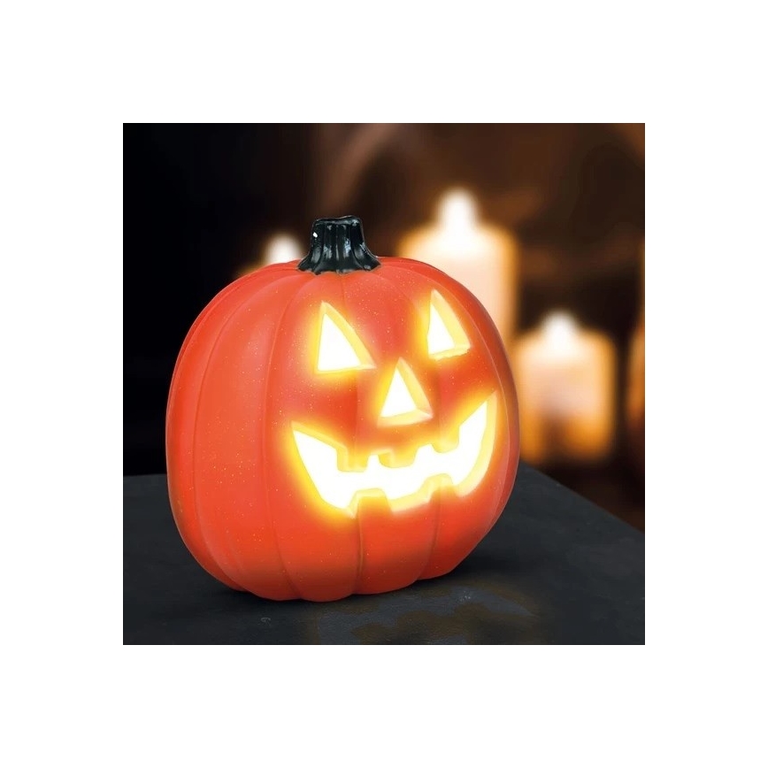 LED Dekorace HALLOWEEN LED/2xAA dýně