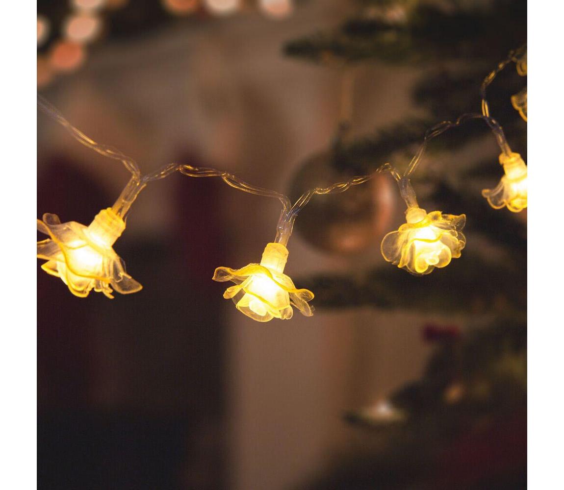 Family LED Dekorační řetěz 20xLED/3xAA 2,3m teplá bílá LC3534