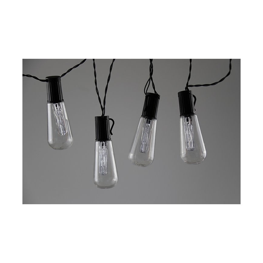 LED Dekorační řetěz EDISON 2,65 m 10xLED/2xAA