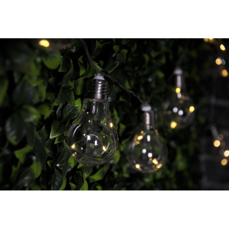 LED Dekorační řetěz SMOLDER 5,3 m 20xLED/2,7W/230V