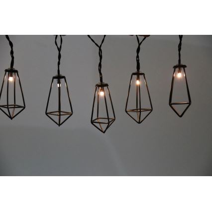 LED Dekorační svítidlo ALBORG 10xLED/2xAA