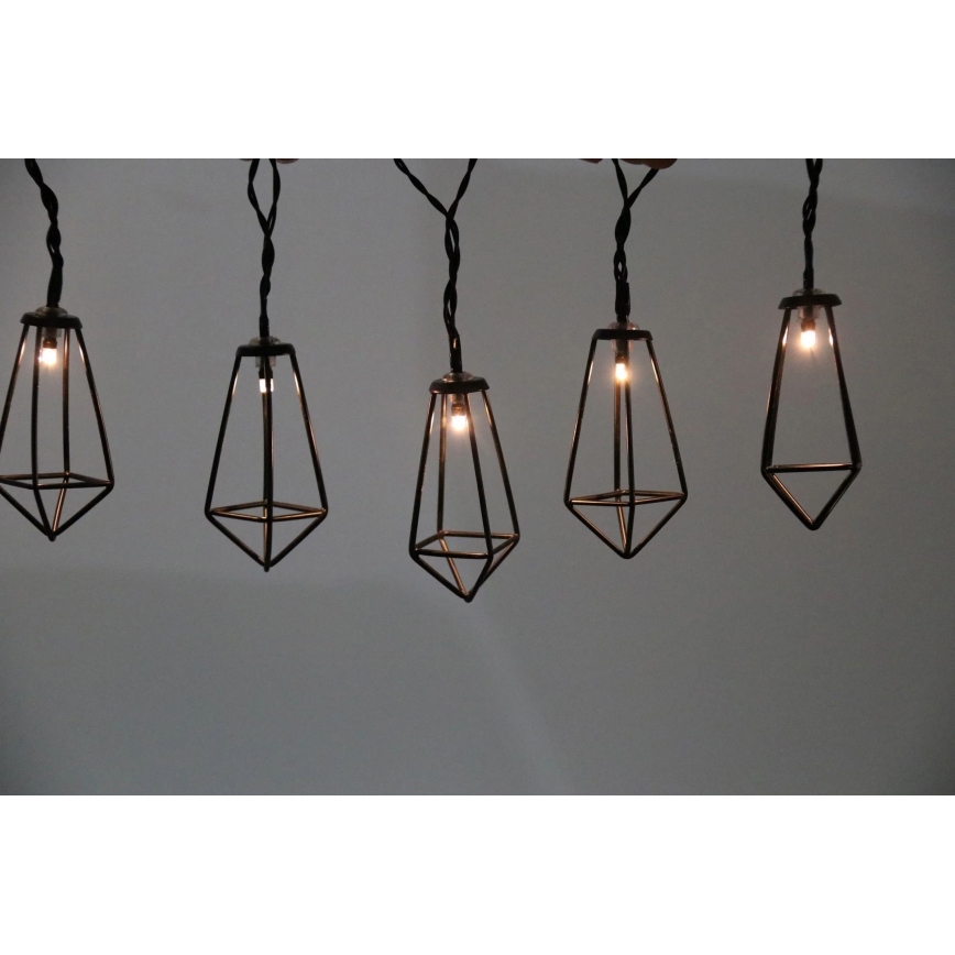 LED Dekorační svítidlo ALBORG 10xLED/2xAA