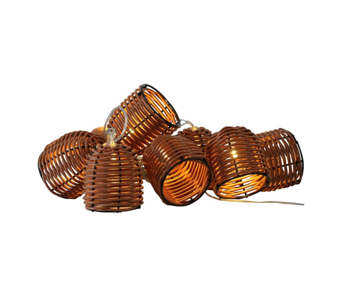 Polux LED Dekorační svítidlo KORG 10xLED/2xAA SA1217