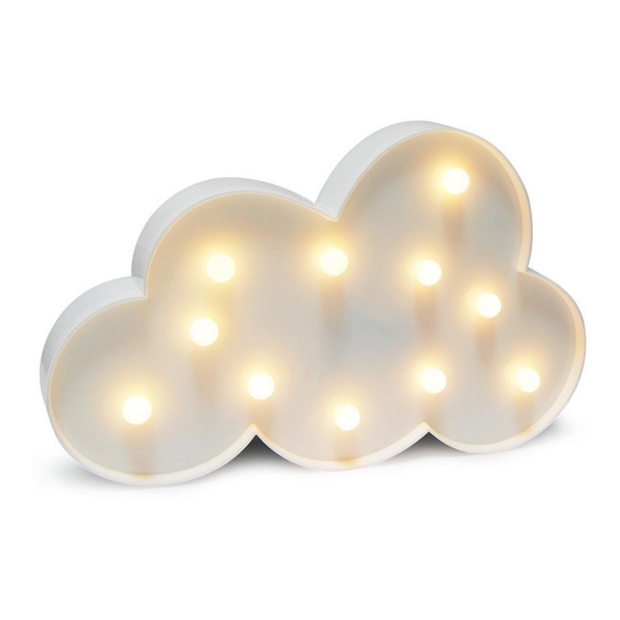 LED Dekorativní svítidlo CLOUD LED/2xAA