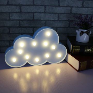 LED Dekorativní svítidlo CLOUD LED/2xAA