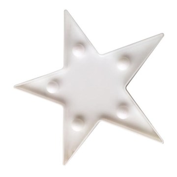 LED Dekorativní svítidlo STAR LED/2xAA