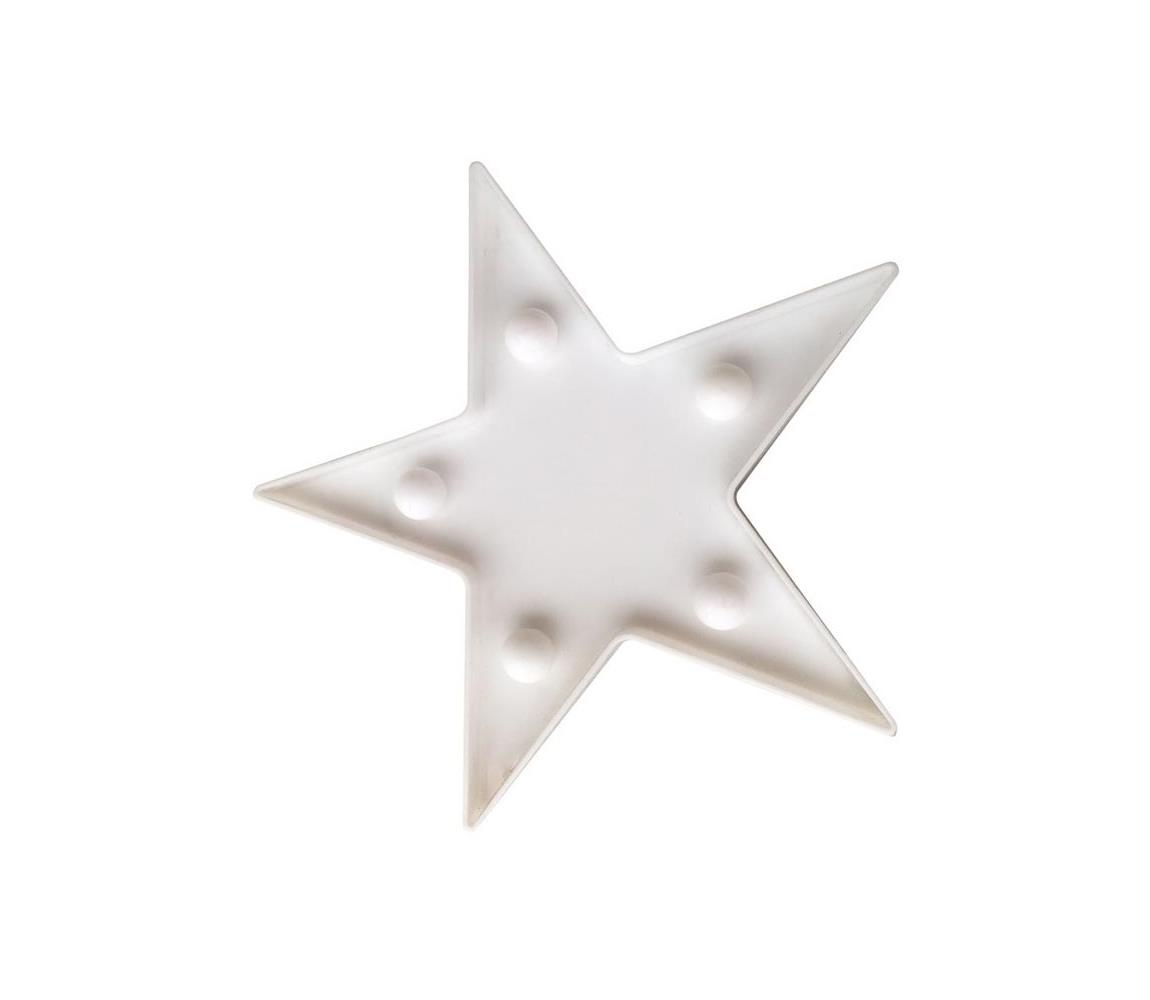 Milagro LED Dekorativní svítidlo STAR LED/2xAA MI0234