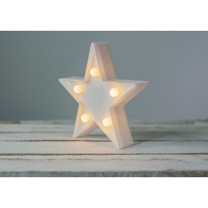 LED Dekorativní svítidlo STAR LED/2xAA