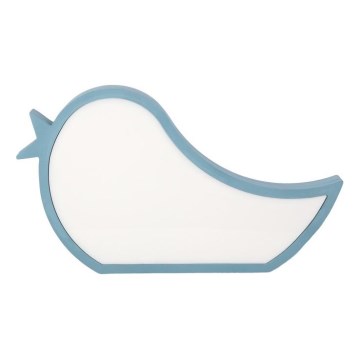 LED Dětská stolní lampa BIRD LED/12W/230V modrá