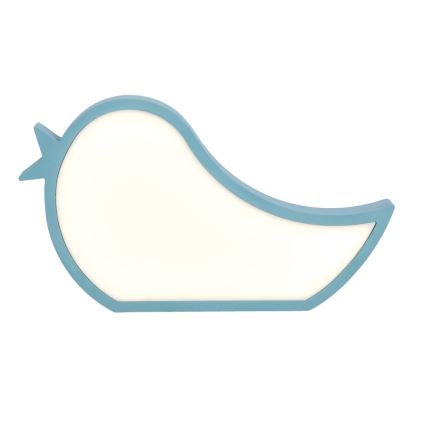 LED Dětská stolní lampa BIRD LED/12W/230V modrá