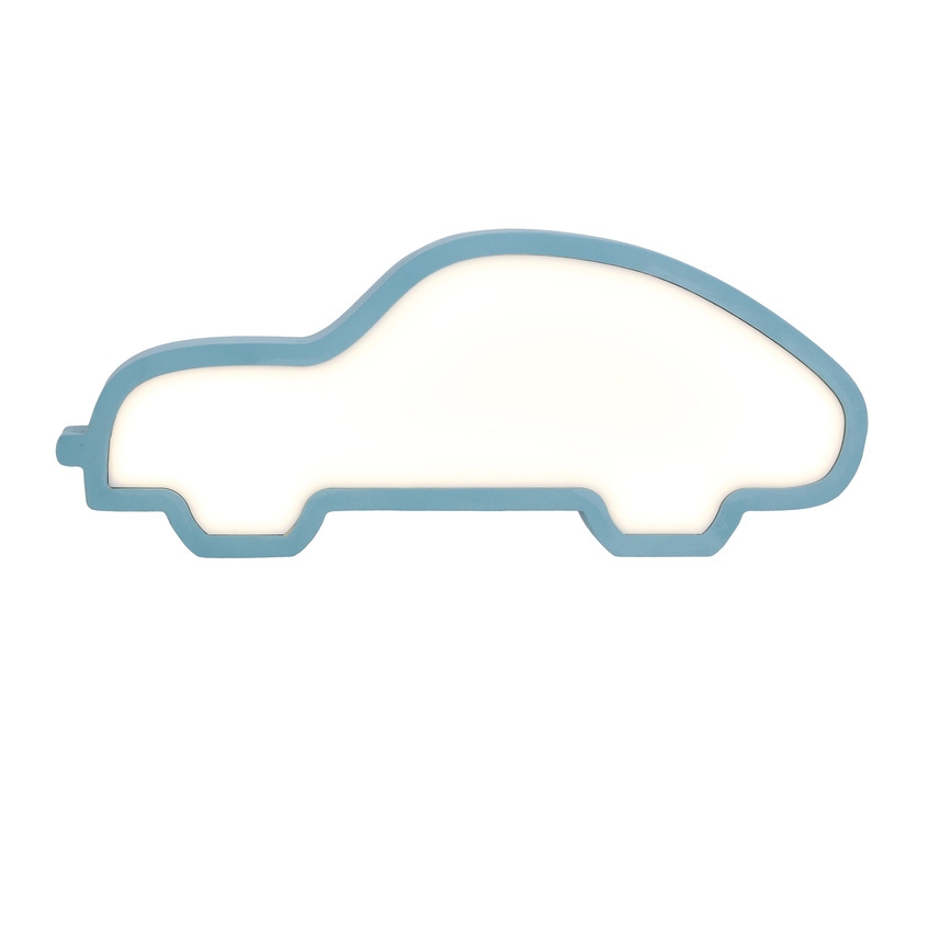 LED Dětská stolní lampa CAR LED/11W/230V modrá